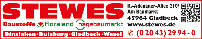 Anzeige hagebaumarkt, Baucentrum Stewes GmbH & Co. KG