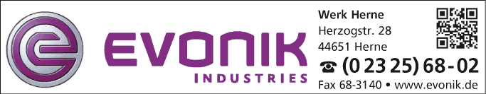 Anzeige Evonik Industries