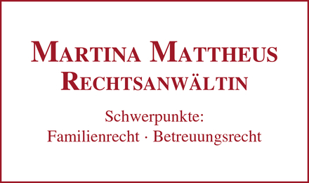 Kundenlogo von Mattheus, Martina