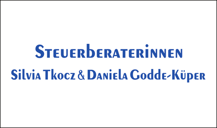 Kundenlogo von Steuerberaterinnen Tkocz & Godde-Küper
