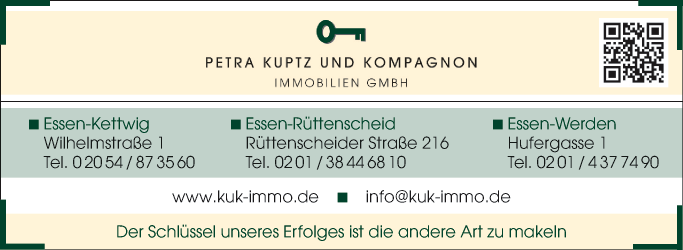 Anzeige Petra Kuptz und Kopagnon Immobilien GmbH