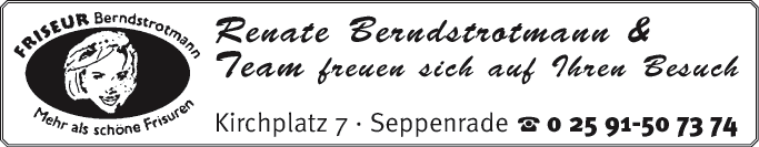 Anzeige Berndstrotmann Renate Friseursalon