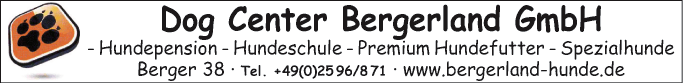 Anzeige Dog Center Bergerland GmbH