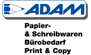Kundenlogo Adam Bernhard Papier- & Schreibwaren Bürobedarf Print & Copy