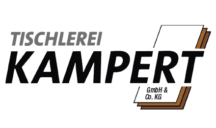 Kundenlogo von Tischlerei Kampert GmbH & Co. KG