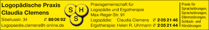 Anzeige Clemens Claudia Logopädische Praxis