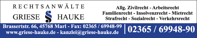 Anzeige Griese und Hauke