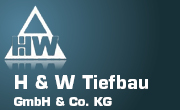 Kundenlogo H & W Tiefbau GmbH & Co. KG