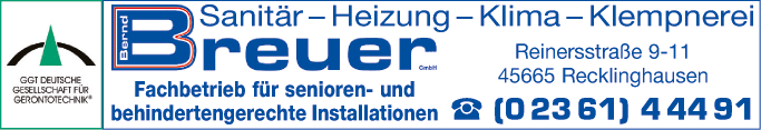 Anzeige Breuer Bernd GmbH