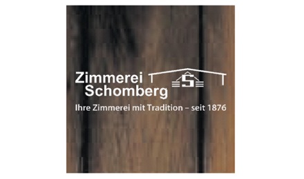Kundenlogo von Schomberg Zimmerei-Holzbau e.K.
