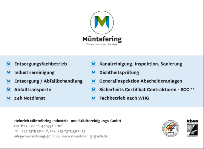 Anzeige Müntefering GmbH