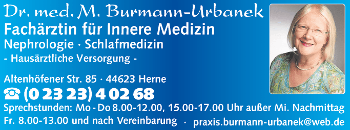 Anzeige Burmann-Urbanek