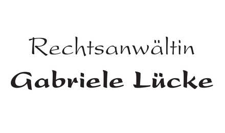 Kundenlogo von Gabriele Lücke Rechtsanwältin