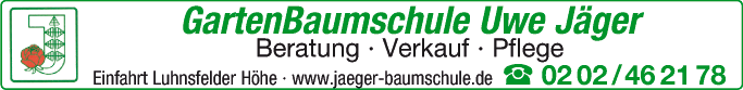 Anzeige GartenBaumschule Jäger