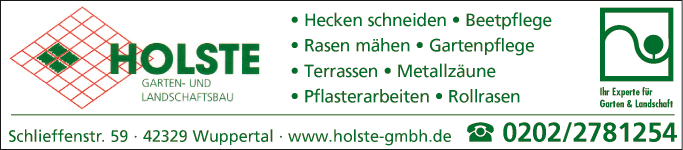 Anzeige Holste GmbH