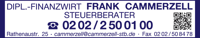 Anzeige Cammerzell Frank