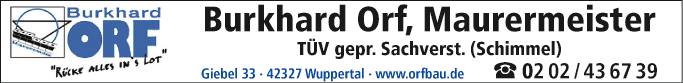 Anzeige Orf Burkhard Bauunternehmen