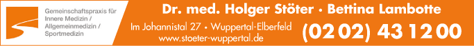 Anzeige Stöter Holger Dr. med.
