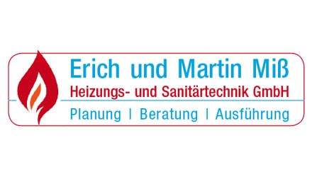 Kundenlogo von Heizung Sanitär Miß Erich + Martin