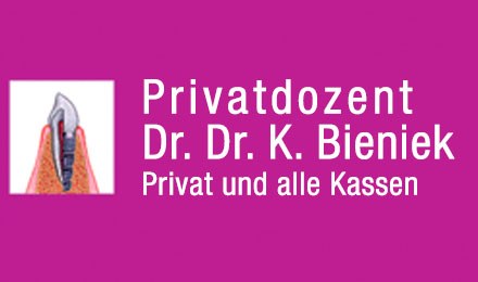 Kundenlogo von Bieniek Kristian Dr. Dr. Zahnarzt u. Priv.-Dozent