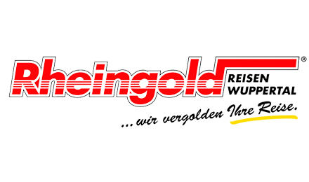 Kundenlogo von Rheingold Reisen Wuppertal Blankennagel GmbH & Co. KG