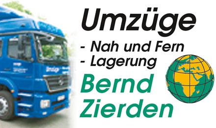 Kundenlogo von Zierden Bernd Umzüge