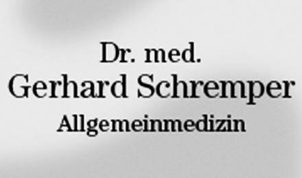 Kundenlogo von Schremper Gerhard Dr. med.