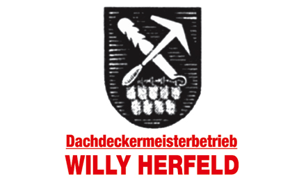 Kundenlogo von Dachdeckermeisterbetrieb Herfeld Willy