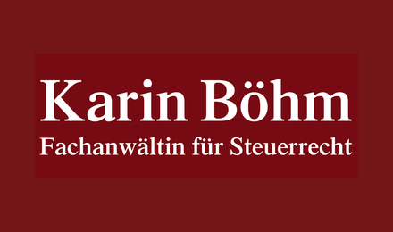 Kundenlogo von Böhm Karin Rechtsanwältin - Steuerberatung