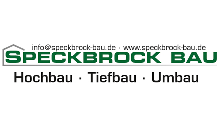 Kundenlogo von Speckbrock Bau GmbH & Co. KG