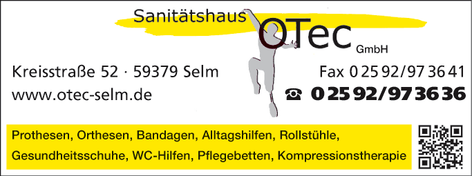 Anzeige OTec GmbH