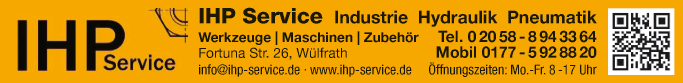 Anzeige IHP Service Industrie Hydraulik Pneumatik