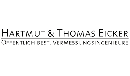 Kundenlogo von Eicker Hartmut & Thomas - Vermessungsbüro