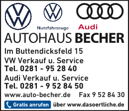 Autohaus Becher GmbH in Wesel ⇒ in Das Örtliche