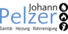 Kundenlogo Johann Pelzer GmbH Sanitär - Heizung - Rohrreinigung - Wanne in Wanne - Einglasdämmung Sanitär u. Heizung