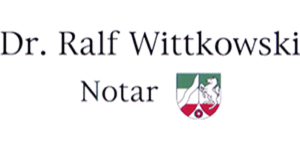 Kundenlogo von Wittkowski Ralf Dr. Notar