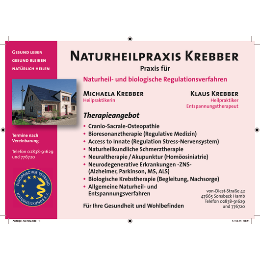 Kundenbild klein 6 Krebber Michaela Praxis für Naturheil- u. biologische Regulationsverfahren