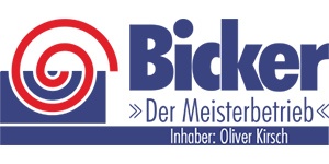 Kundenlogo von Bicker "Der Meisterbetrieb" Heizung- und Sanitärinstallation,  Inh. Oliver Kirsch