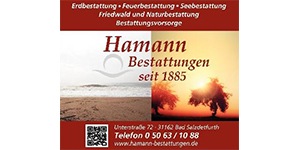 Kundenlogo von Hamann Bestattungen Inh. Gerd Hamann