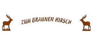 Kundenlogo von Zum braunen Hirsch Gaststätte & Pension