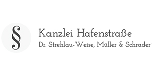 Kundenlogo von Kanzlei Hafenstrasse - Dr. Strehlau-Weise, Müller, Schrader, Akkermann Kundenlogo von Kanzlei Hafenstrasse - Dr. Strehlau-Weise, Müller, Schrader, Akkermann