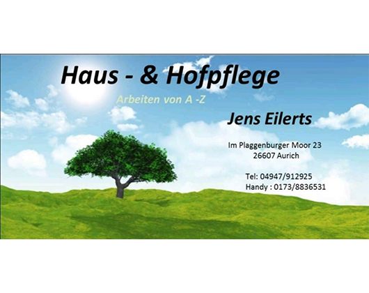 Kundenfoto 1 Jens Eilerts Haus-und Hofpflege