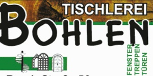 Kundenlogo von Bohlen Tischlerei Inh. Hans-Peter Bohlen