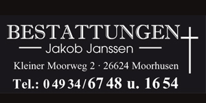 Kundenlogo von Bestattungen Jakob Janssen Inh. Lisa Janssen