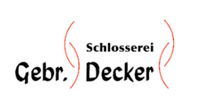 Kundenlogo von Schlosserei Gebr. Decker GmbH