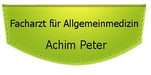 Kundenlogo von Peter Achim Facharzt für Allgemeinmedizin