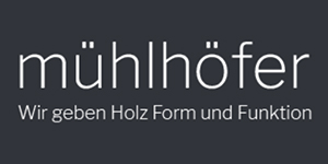 Kundenlogo von Schreinerei MÜHLHÖFER Werkstätte für handwerkliche Schreinerarbeiten - Wir geben Holz Form u. Funktion