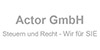 Kundenlogo von ACTOR GmbH Steuerberatungs- und Rechtsanwaltsgesellschaft