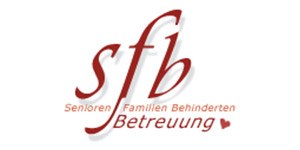 Kundenlogo von sfb-Betreuung für Senioren, Familien u. Menschen mit Behinderung zugelassen bei allen Sozialkassen Nicole Xheladini & Yvonne Steegmann Kundenlogo von sfb-Betreuung für Senioren, Familien u. Menschen mit Behinderung zugelassen bei allen Sozialkassen Nicole Xheladini & Yvonne Steegmann