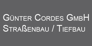 Kundenlogo von Günter Cordes GmbH Straßen- u. Tiefbau